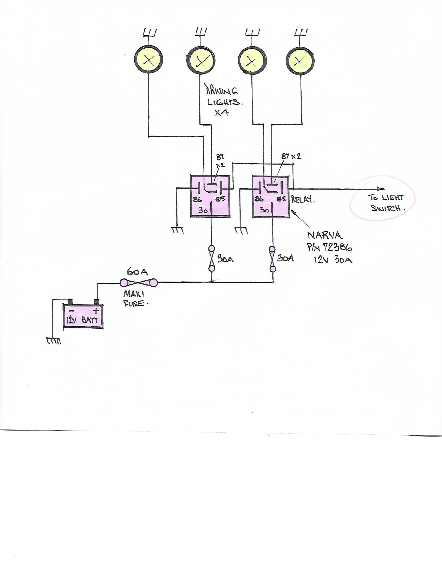 4 Pin Relay Wiring Diagram Diagram Board